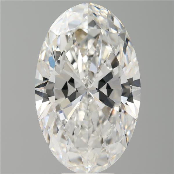9.56 ct. oval Lab Grown Diamond front image