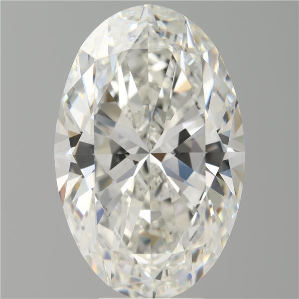 7.07 ct. oval Lab Grown Diamond front image