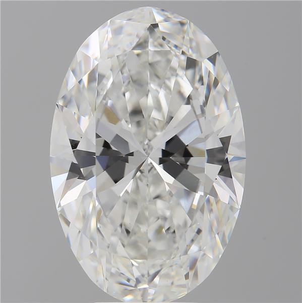 7.09 ct. oval Lab Grown Diamond front image
