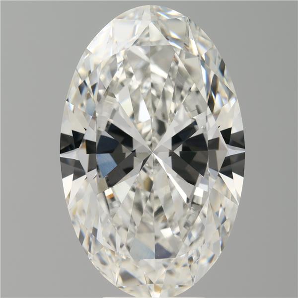 7.01 ct. oval Lab Grown Diamond front image