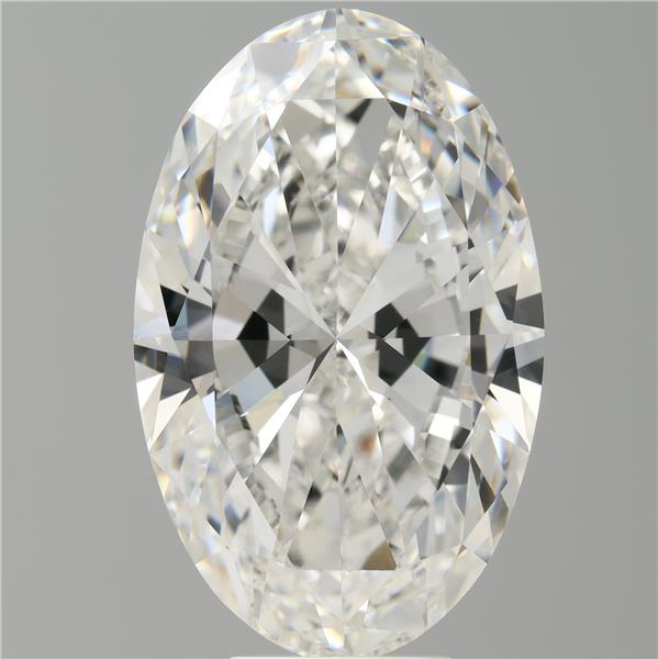8.03 ct. oval Lab Grown Diamond front image