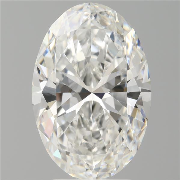 4.08 ct. oval Lab Grown Diamond front image