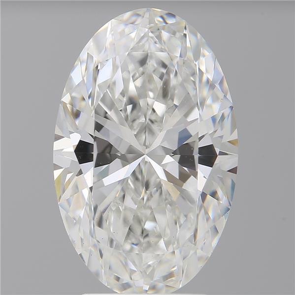 4.06 ct. oval Lab Grown Diamond front image