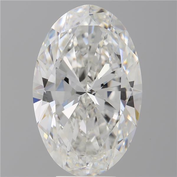 8.00 ct. oval Lab Grown Diamond front image