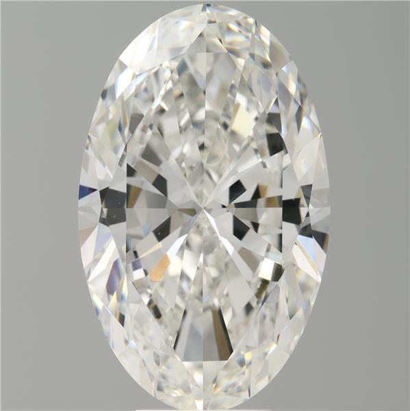 8.03 ct. oval Lab Grown Diamond front image
