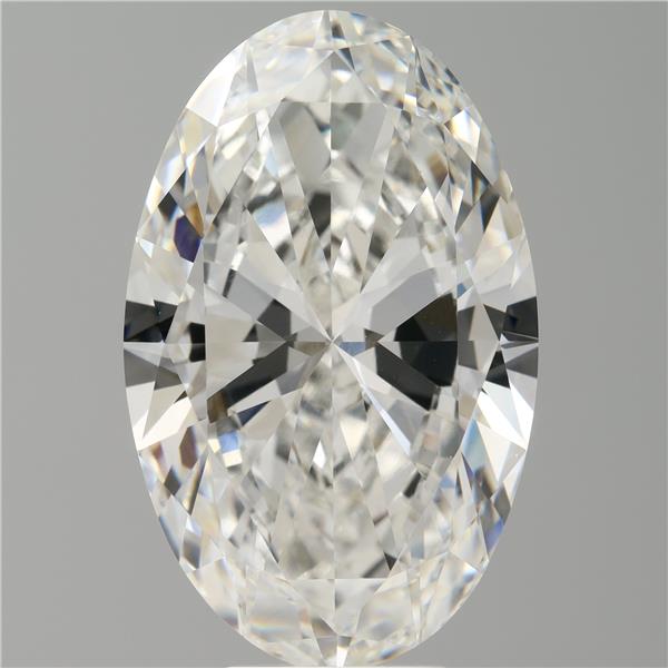 8.05 ct. oval Lab Grown Diamond front image