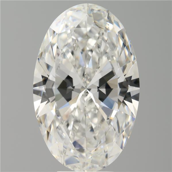 8.04 ct. oval Lab Grown Diamond front image