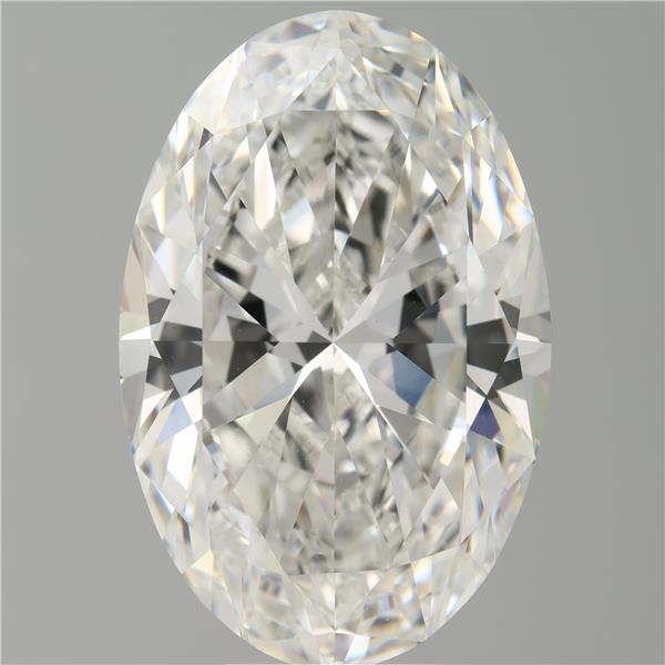 9.02 ct. oval Lab Grown Diamond front image