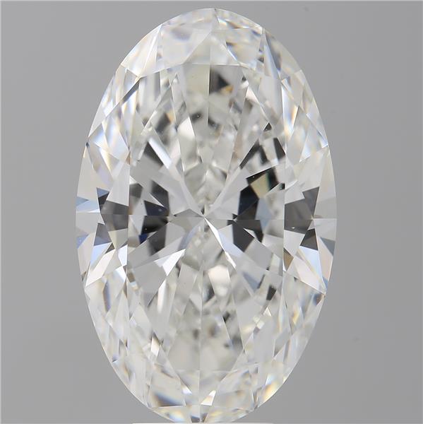 8.08 ct. oval Lab Grown Diamond front image