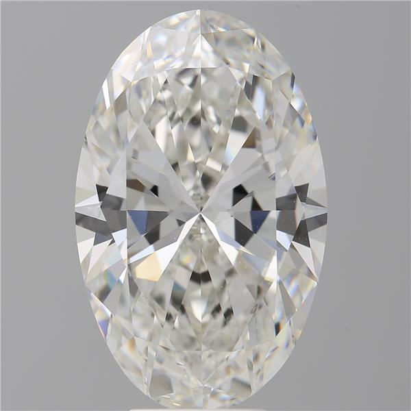 8.05 ct. oval Lab Grown Diamond front image