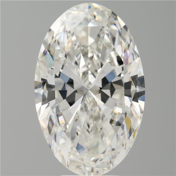8.02 ct. oval Lab Grown Diamond front image