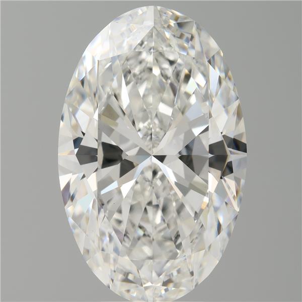 6.58 ct. oval Lab Grown Diamond front image