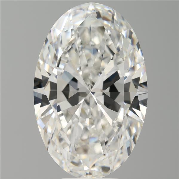 9.53 ct. oval Lab Grown Diamond front image