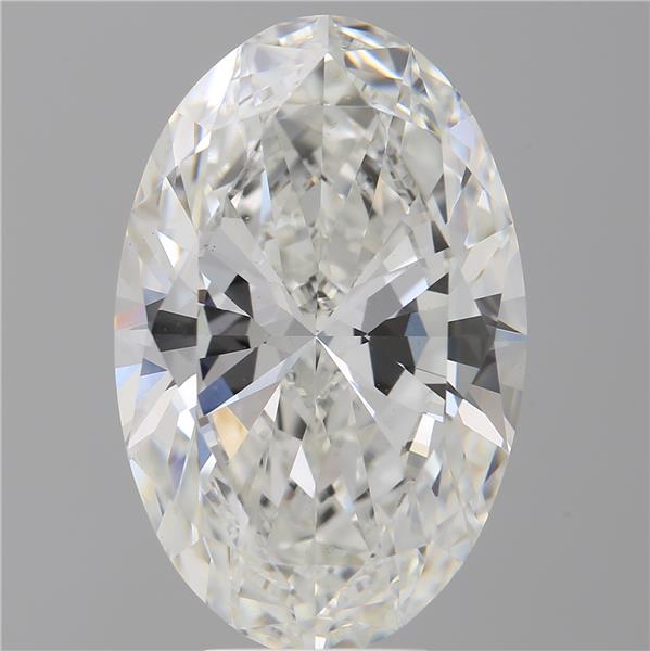 7.02 ct. oval Lab Grown Diamond front image