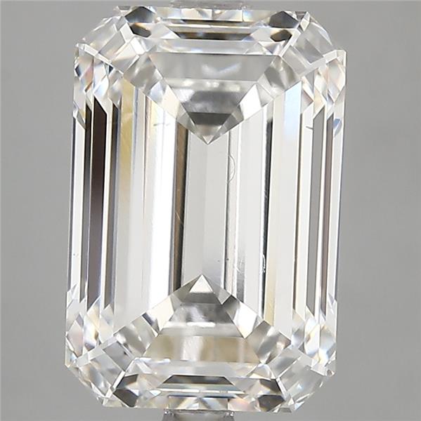 5.10 ct. emerald Lab Grown Diamond front image