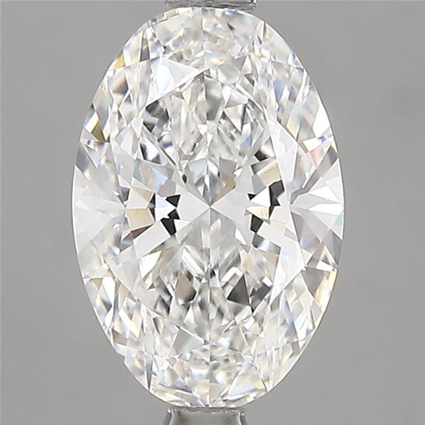 2.08 ct. oval Lab Grown Diamond front image