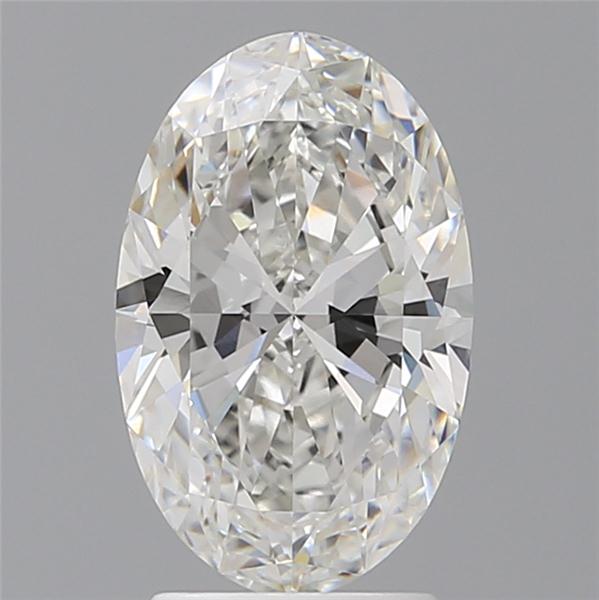 2.57 ct. oval Lab Grown Diamond front image