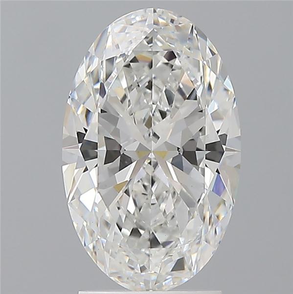 2.56 ct. oval Lab Grown Diamond front image