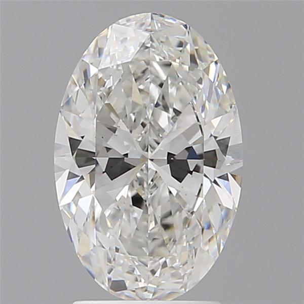 2.57 ct. oval Lab Grown Diamond front image