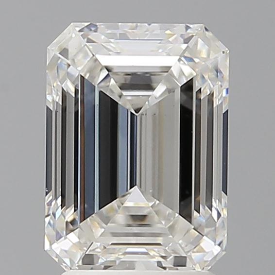 2.59 ct. emerald Lab Grown Diamond front image