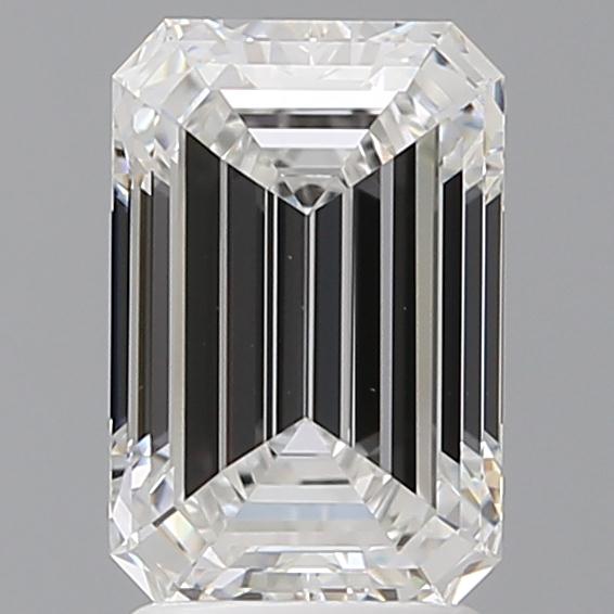 2.56 ct. emerald Lab Grown Diamond front image