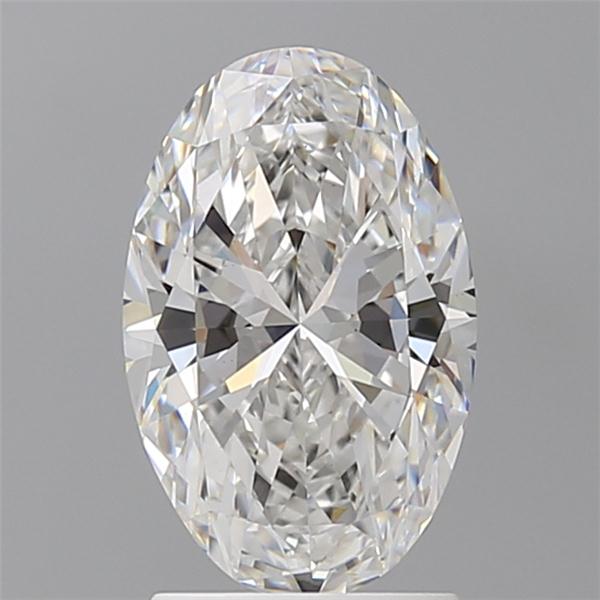 2.05 ct. oval Lab Grown Diamond front image