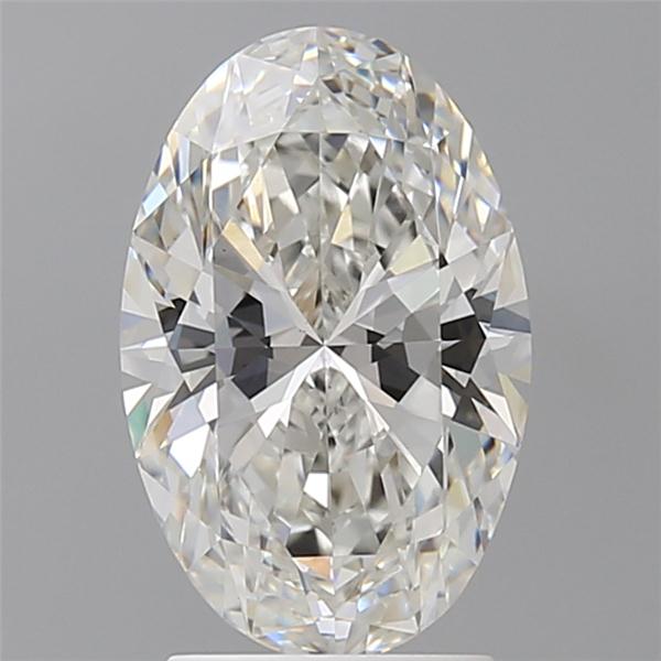 2.58 ct. oval Lab Grown Diamond front image