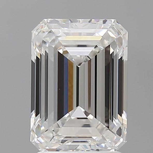 2.53 ct. emerald Lab Grown Diamond front image