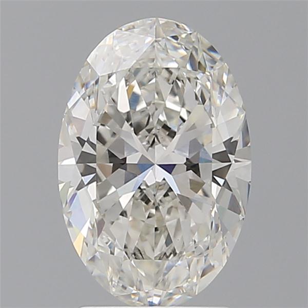 2.55 ct. oval Lab Grown Diamond front image