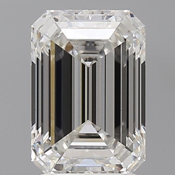2.60 ct. emerald Lab Grown Diamond front image