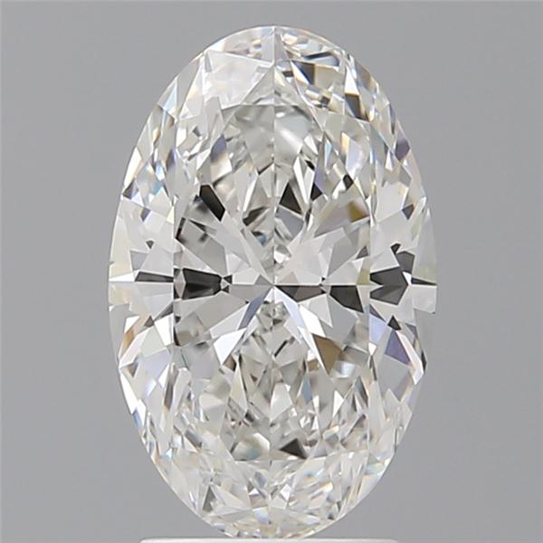 2.60 ct. oval Lab Grown Diamond front image