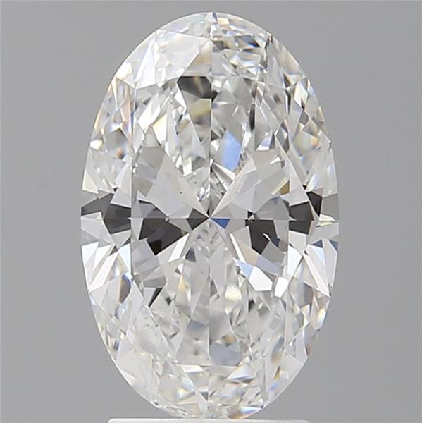 2.57 ct. oval Lab Grown Diamond front image