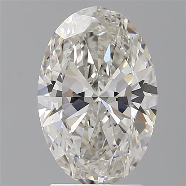 2.58 ct. oval Lab Grown Diamond front image