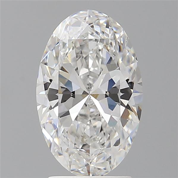 2.59 ct. oval Lab Grown Diamond front image