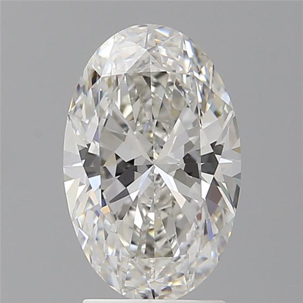 2.55 ct. oval Lab Grown Diamond front image