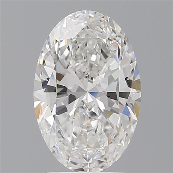2.58 ct. oval Lab Grown Diamond front image