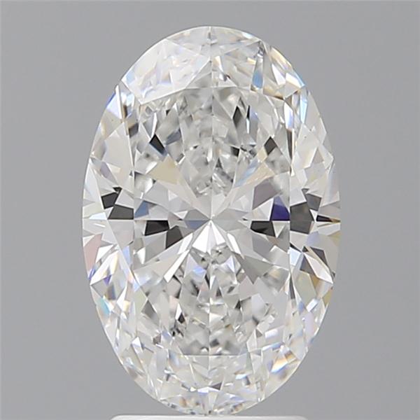 2.59 ct. oval Lab Grown Diamond front image