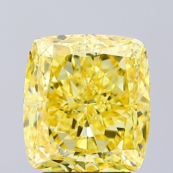 2.72 ct. cushion Lab Grown Diamond front image