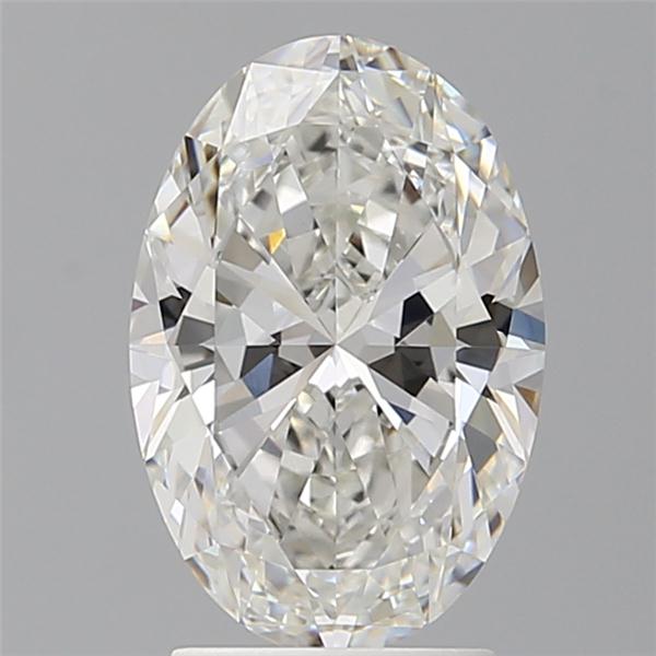 2.58 ct. oval Lab Grown Diamond front image