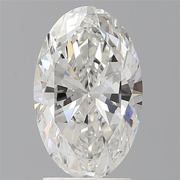 2.51 ct. oval Lab Grown Diamond front image