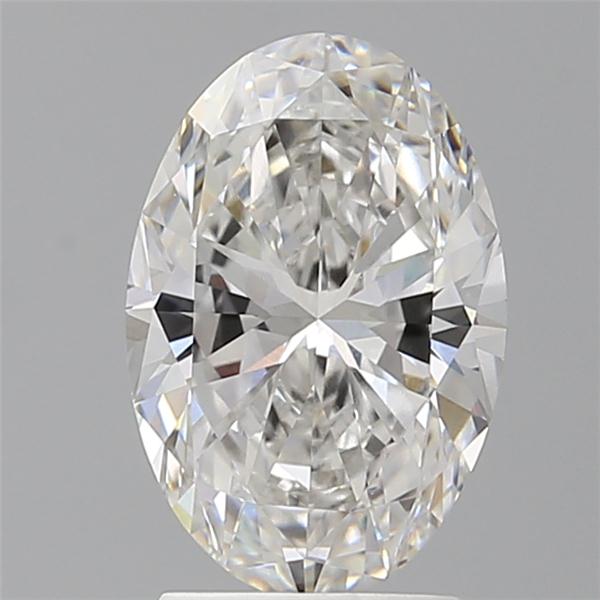 2.58 ct. oval Lab Grown Diamond front image