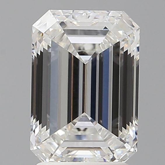 2.50 ct. emerald Lab Grown Diamond front image