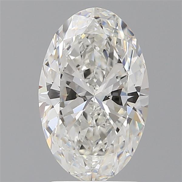 2.57 ct. oval Lab Grown Diamond front image
