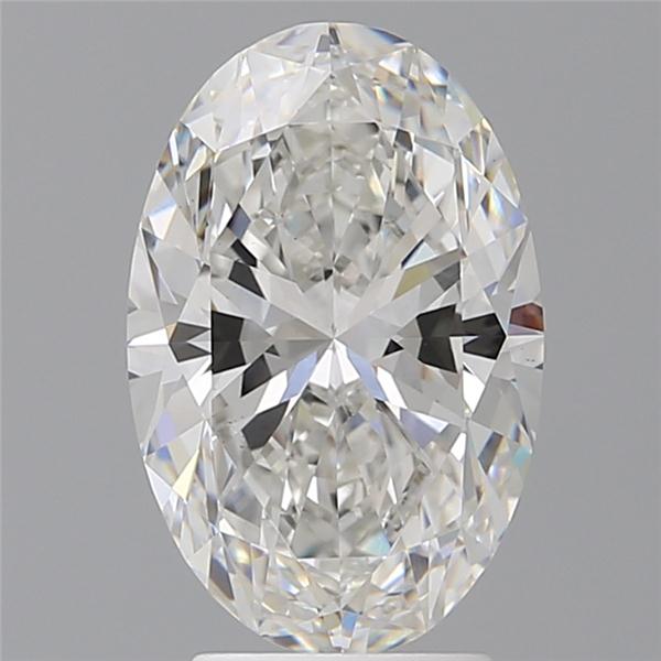 3.52 ct. oval Lab Grown Diamond front image