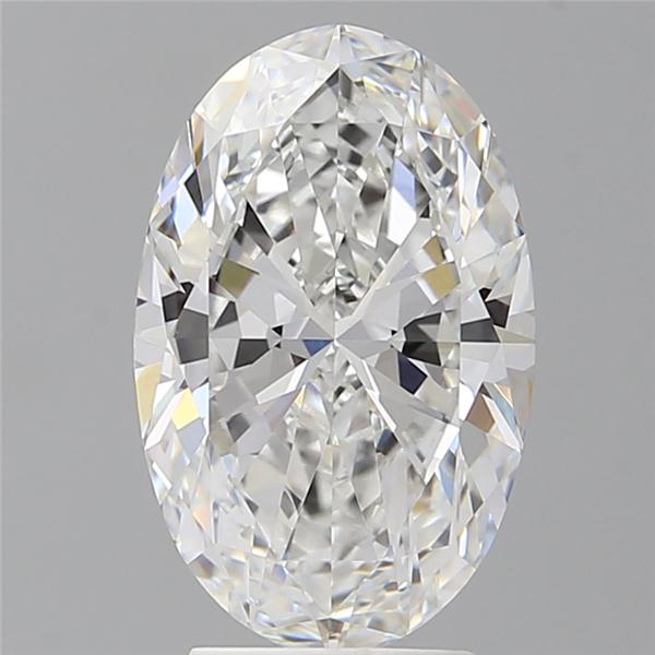 3.60 ct. oval Lab Grown Diamond front image