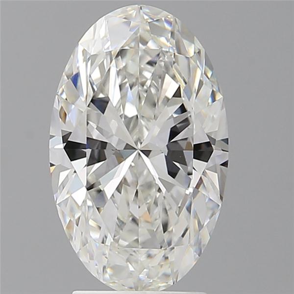 3.10 ct. oval Lab Grown Diamond front image