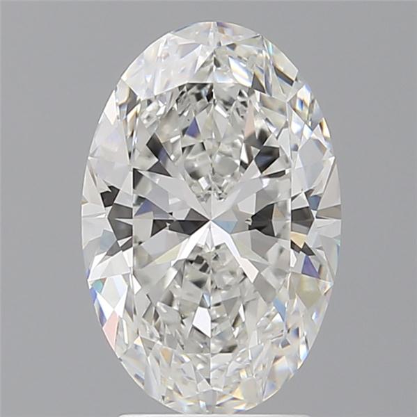 3.08 ct. oval Lab Grown Diamond front image