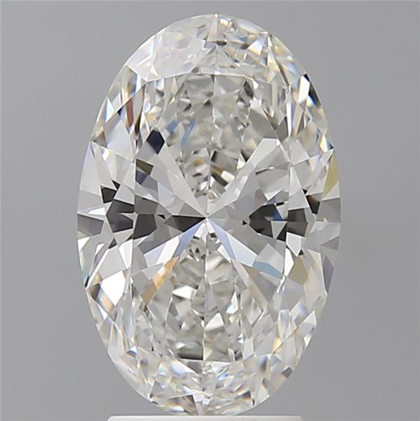 3.08 ct. oval Lab Grown Diamond front image