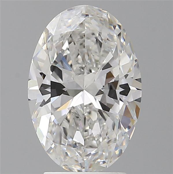 3.01 ct. oval Lab Grown Diamond front image