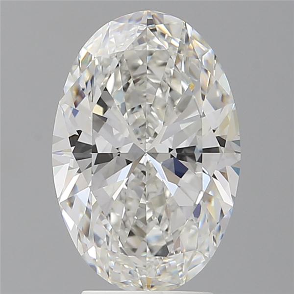 3.52 ct. oval Lab Grown Diamond front image